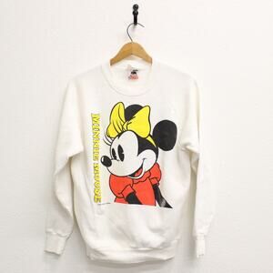 Vintage Minnie Mouse Sweatshirt Large